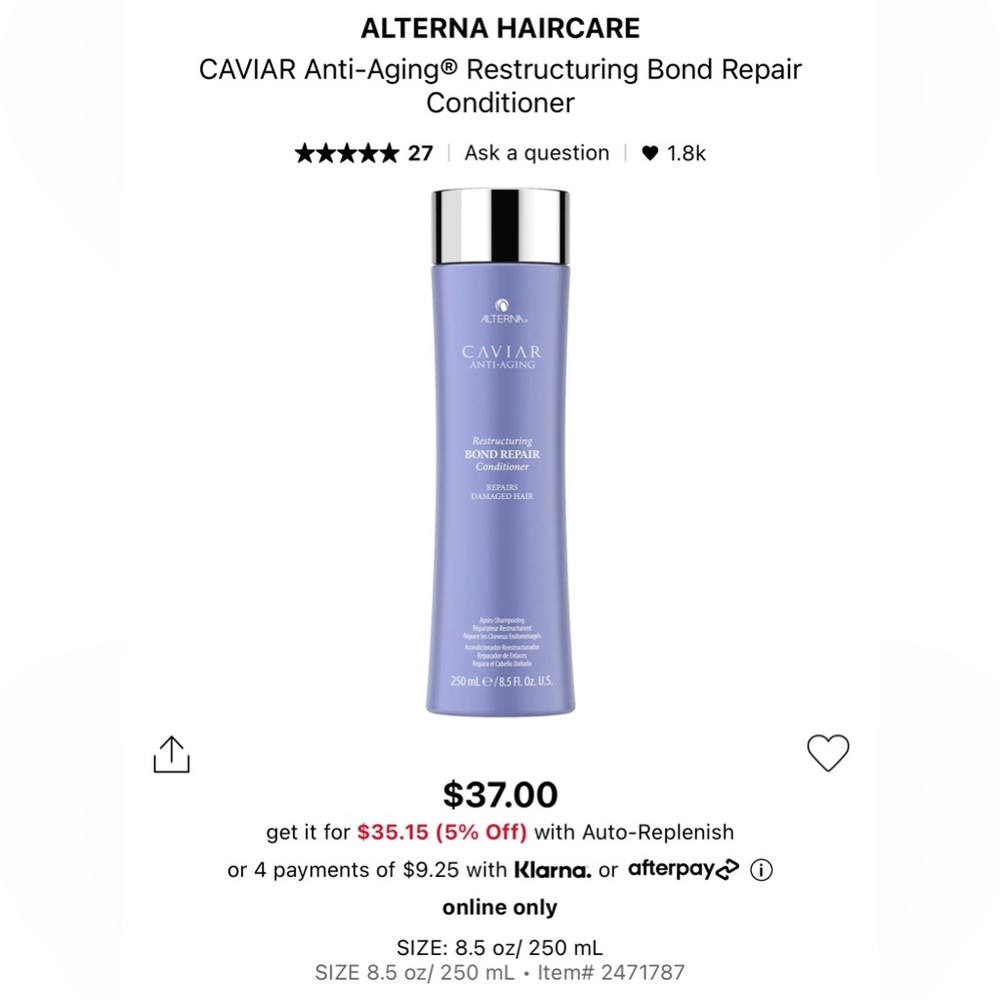 Alterna Caviar bundle - Picture 2 of 4